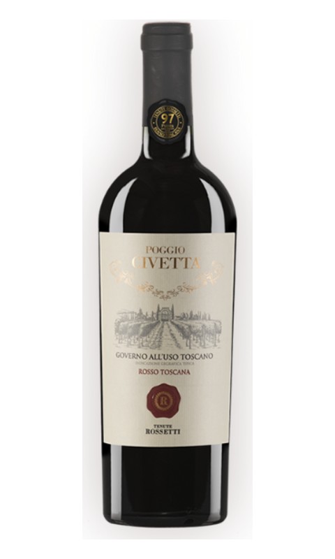 Tenute Rossetti 托斯卡纳葡萄酒越南独家经销商 Poggio Civetta Governo All’Uso Toscano IGT