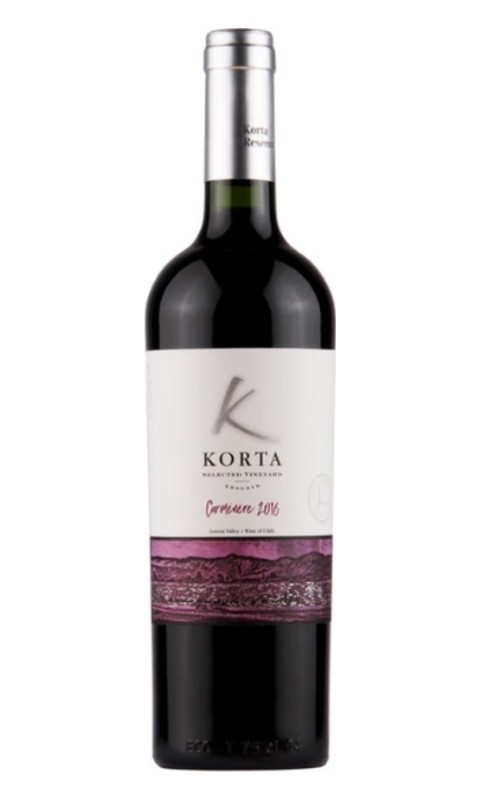 Rượu vang Korta Selected Vineyard Carmenere