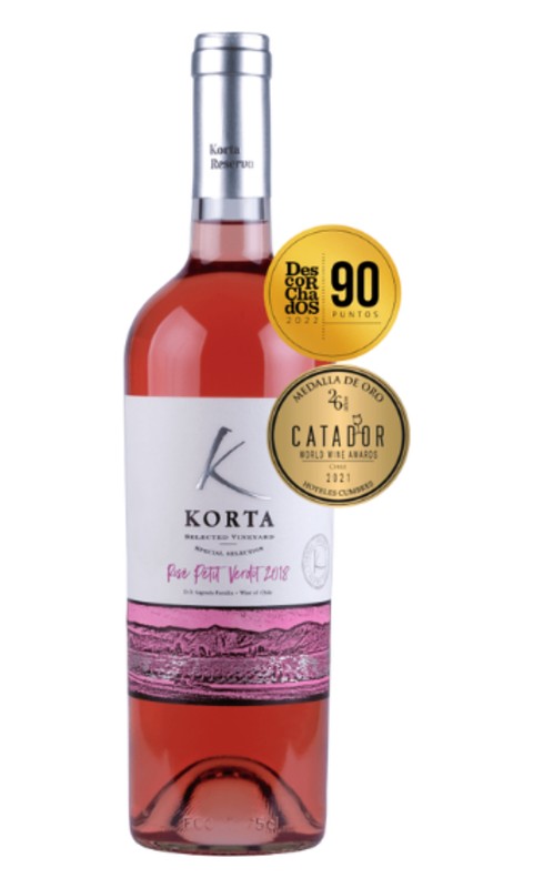 Rượu vang Korta Selected Vineyard Petit Verdot Rosé