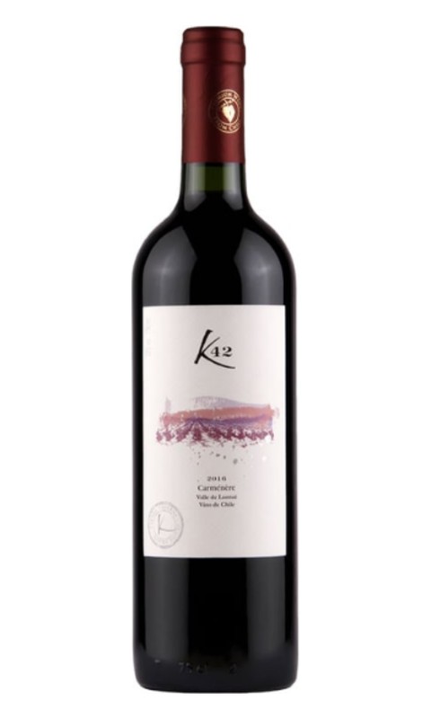 Rượu vang Korta Varietal K-42 Merlot, Carmenere, Syrah